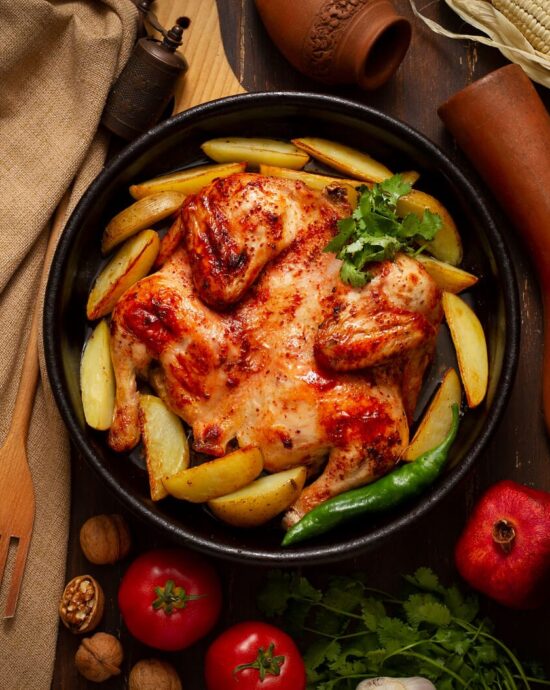 Spicy Grilled Chicken Skewers with Lemon and Herbs 1 JOXIQ recipe 1 JOXIQ