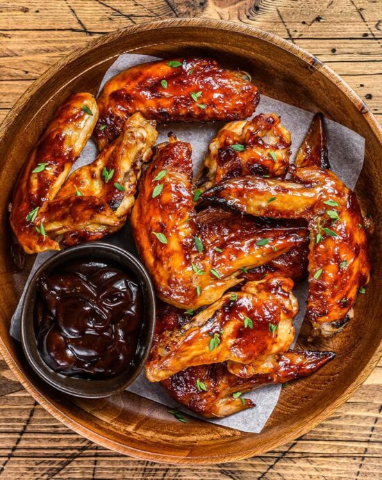 Honey BBQ Chicken Wings with Smoky Glaze 1 JOXIQ recipe 15 JOXIQ