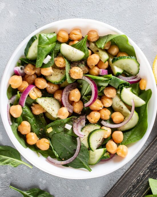 Chickpea and Kale Salad with Lemon Dressing 1 JOXIQ recipe 18 JOXIQ