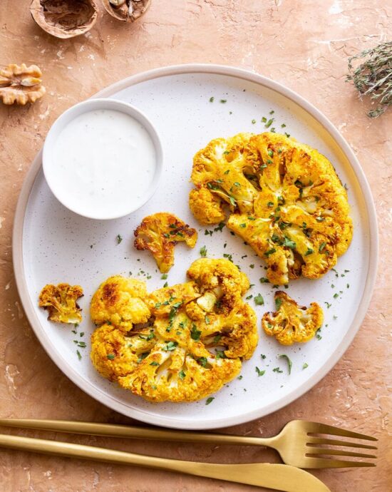 Air-Fried Cauliflower Bites with Spices 1 JOXIQ recipe 39 JOXIQ