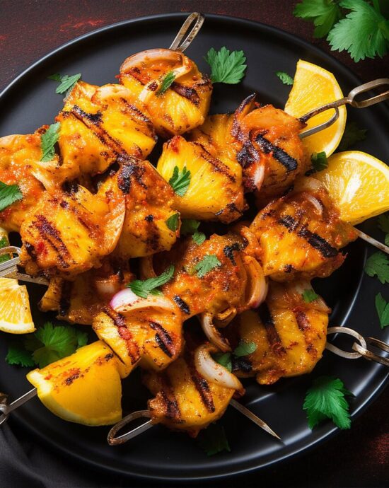 Grilled Pineapple Shrimp Skewers with Sweet Chili 1 JOXIQ recipe 55 JOXIQ