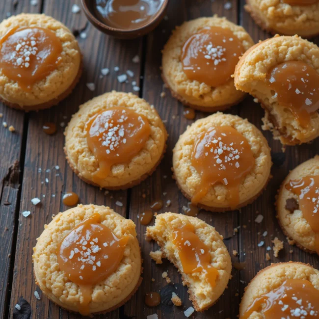 How to make Caramel Cheesecake Cookies Recipe at home
