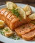 Unmold the terrine gently onto a serving plate. Slice and serve with toast, lemon wedges, or a fresh green salad.