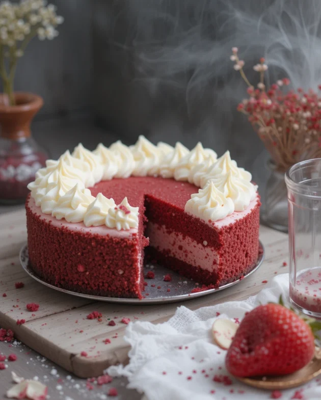 Red velvet cheesecake recipe