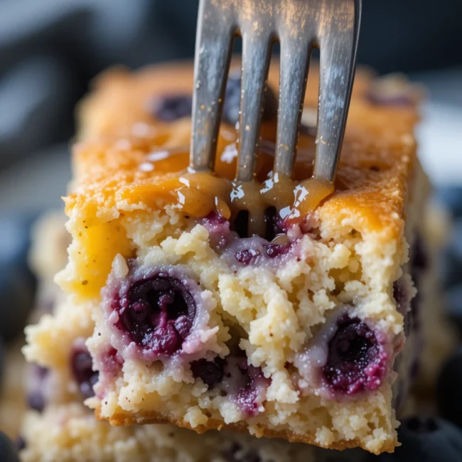Blueberry Buttermilk Pancake Casserole