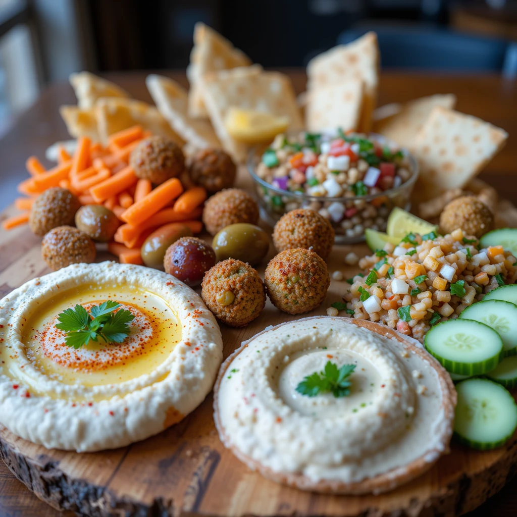 7 Irresistible Vegan Mezze Platter Recipes to Try Today 2 JOXIQ vegan mezze platter