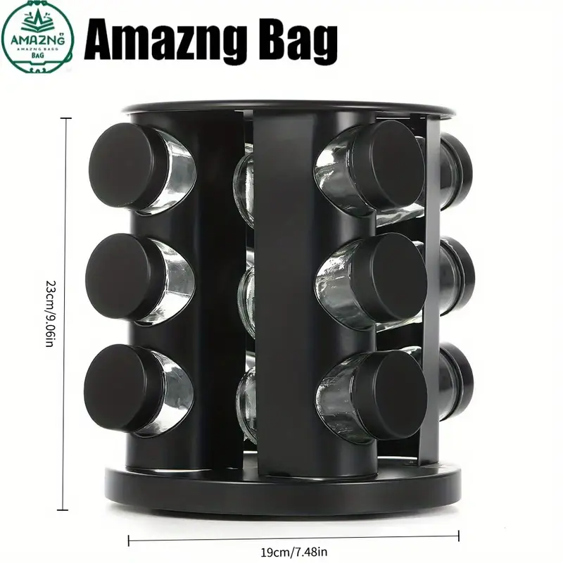 3 Genius Kitchen Organizers That Will Instantly Declutter Your Cooking Space ๐ง 3 JOXIQ Close-up of stainless steel seasoning rack showing rust-proof construction