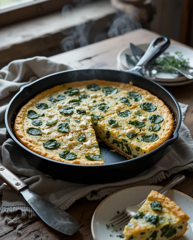spinach frittata JOXIQ